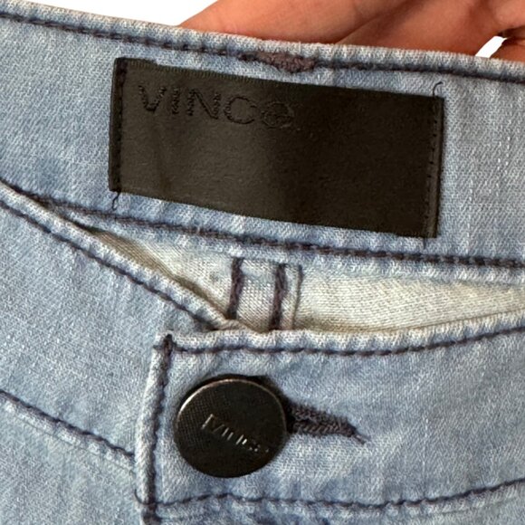 Vince chambray slim denim jogger pants size 30 - Picture 8 of 10